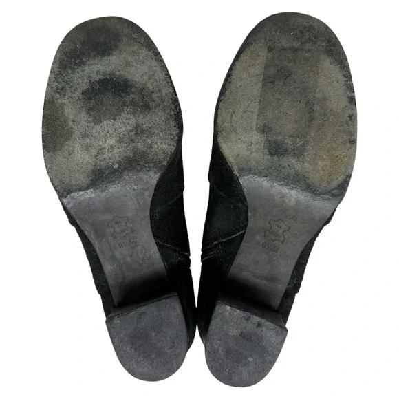 Tory Burch Sabe Suede Ankle Bootie Women’s Size 6.5 Black - Picture 8 of 10